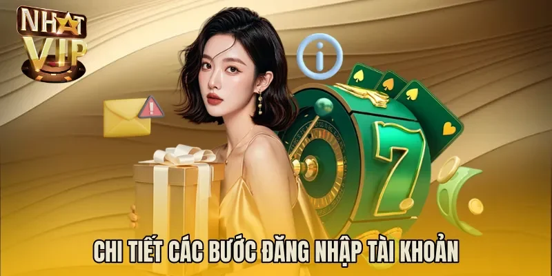 Chi tiết các bước đăng nhập tài khoản