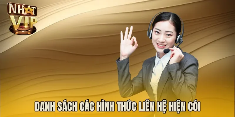Danh sách các hình thức liên hệ hiện nay